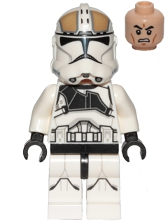 LEGO Minifigure -- Clone Trooper Gunner-Star Wars / Star Wars Expanded Universe -- sw0837 -- Creative Brick Builders